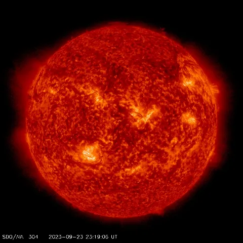 Image of Sun's transition region