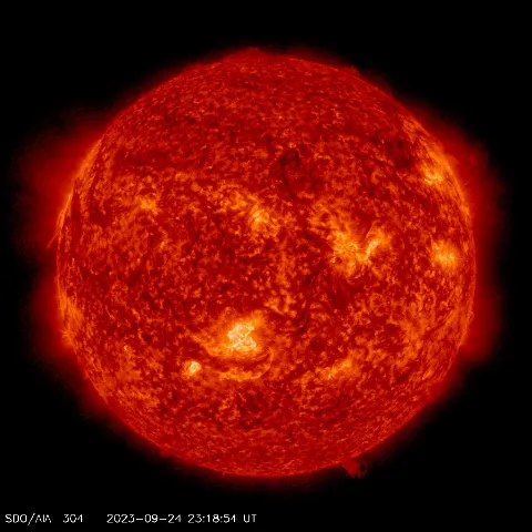 Image of Sun's transition region