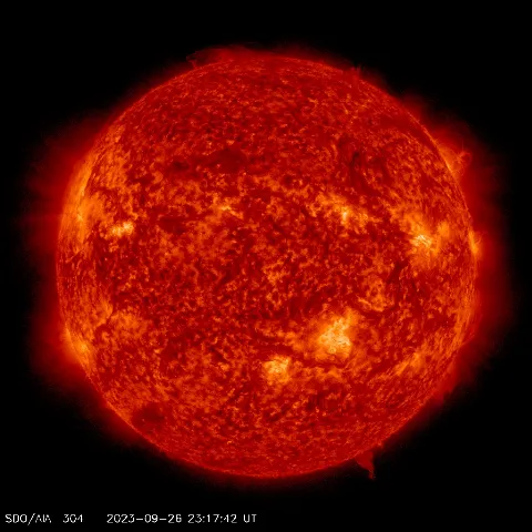 Image of Sun's transition region