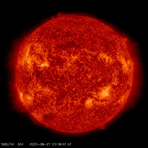 Image of Sun's transition region