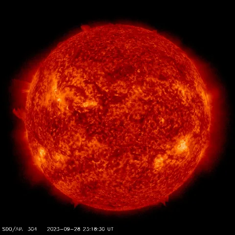 Image of Sun's transition region