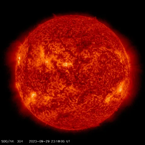 Image of Sun's transition region