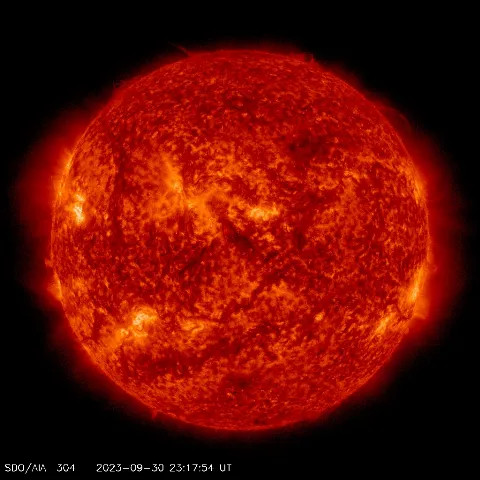 Image of Sun's transition region