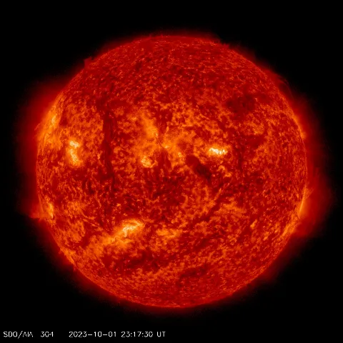 Image of Sun's transition region