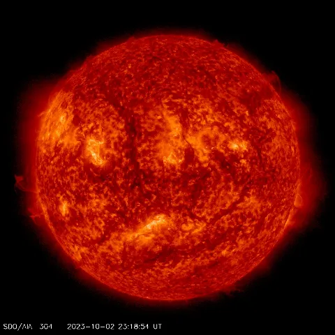 Image of Sun's transition region