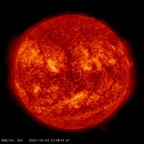 Image of Sun's transition region