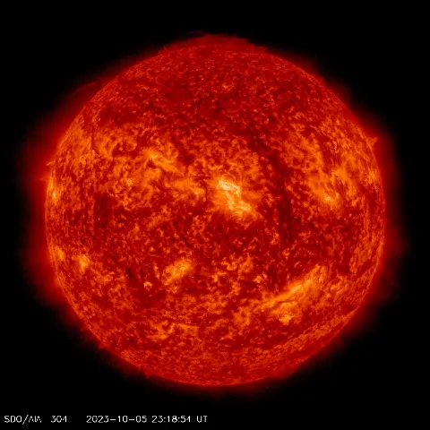 Image of Sun's transition region