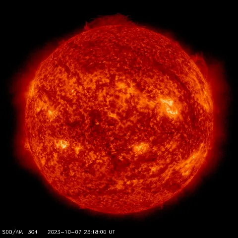 Image of Sun's transition region