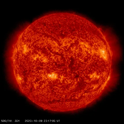 Image of Sun's transition region