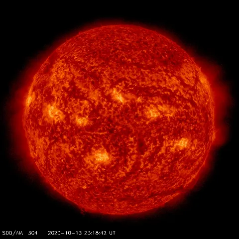 Image of Sun's transition region