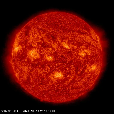 Image of Sun's transition region