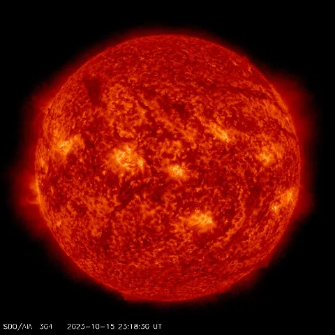 Image of Sun's transition region