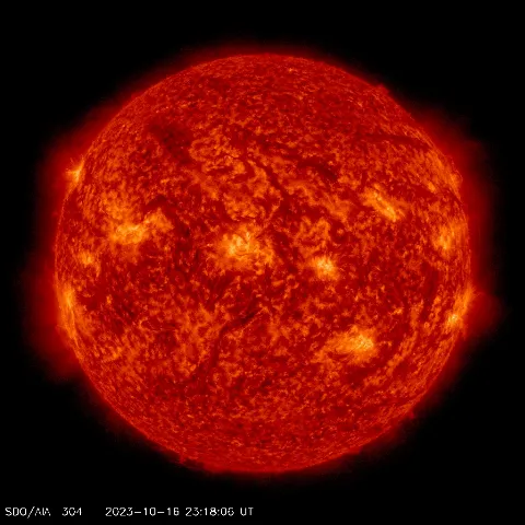 Image of Sun's transition region