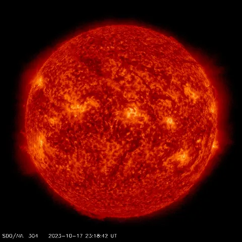 Image of Sun's transition region