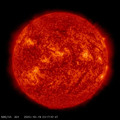 Image of Sun's transition region