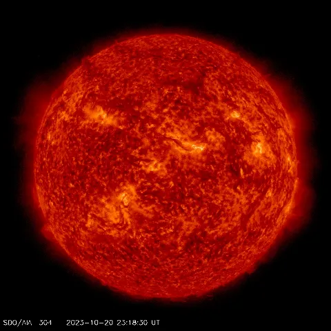 Image of Sun's transition region