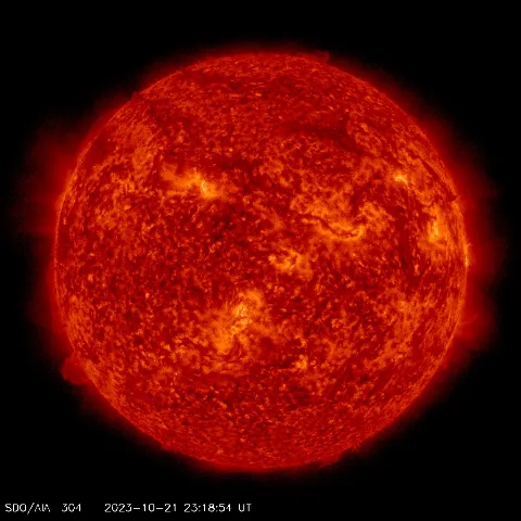 Image of Sun's transition region