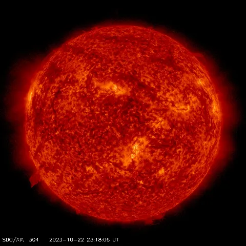 Image of Sun's transition region