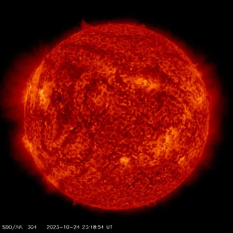 Image of Sun's transition region