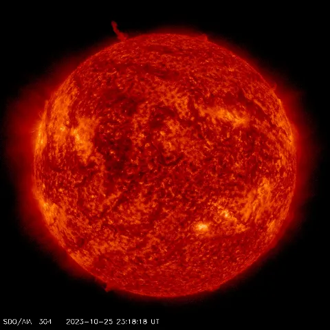 Image of Sun's transition region