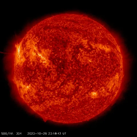 Image of Sun's transition region