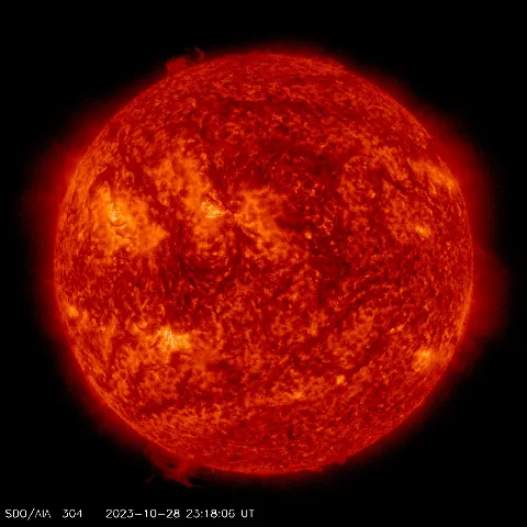 Image of Sun's transition region