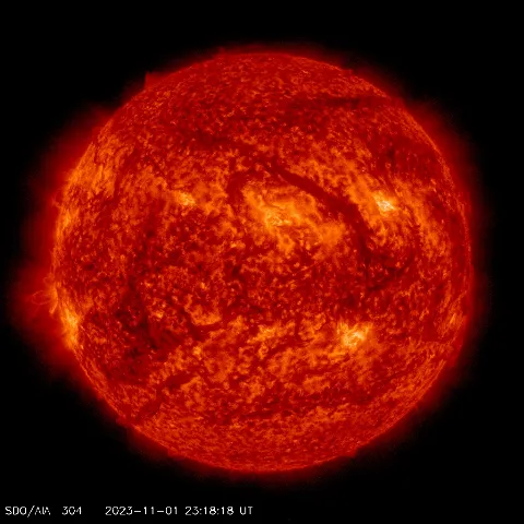 Image of Sun's transition region