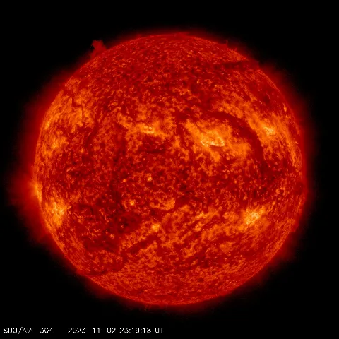 Image of Sun's transition region