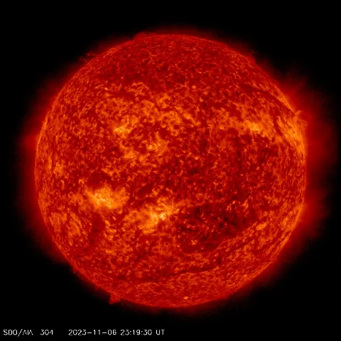 Image of Sun's transition region