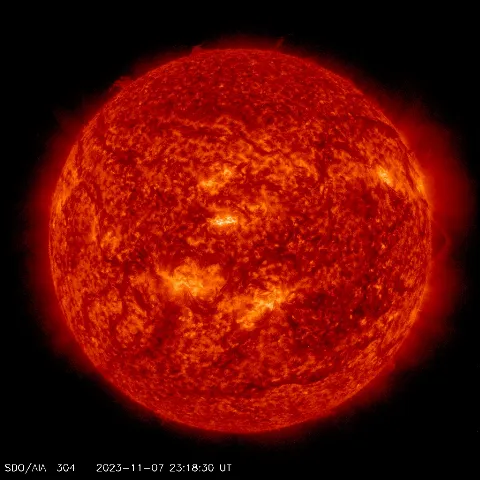 Image of Sun's transition region