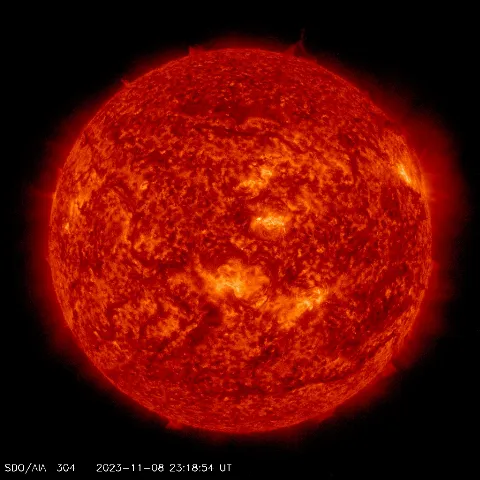 Image of Sun's transition region