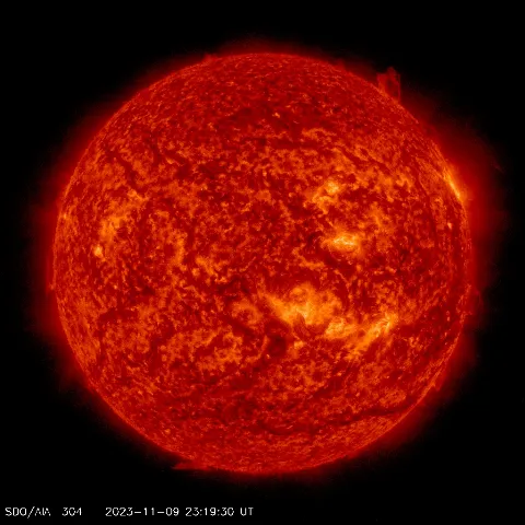 Image of Sun's transition region