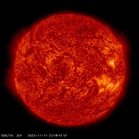 Image of Sun's transition region