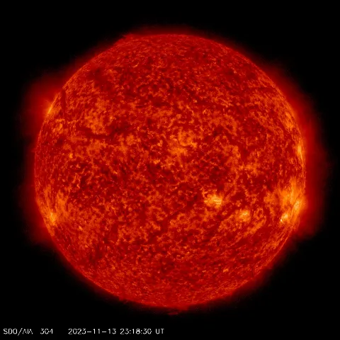 Image of Sun's transition region