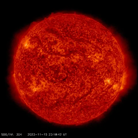 Image of Sun's transition region