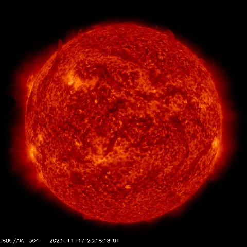 Image of Sun's transition region