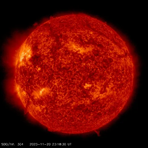 Image of Sun's transition region