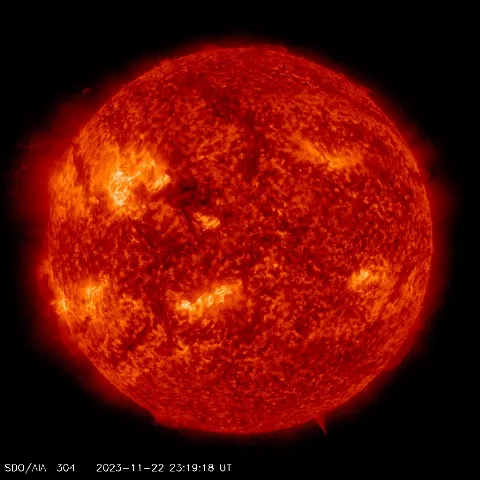 Image of Sun's transition region