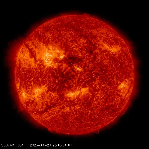 Image of Sun's transition region