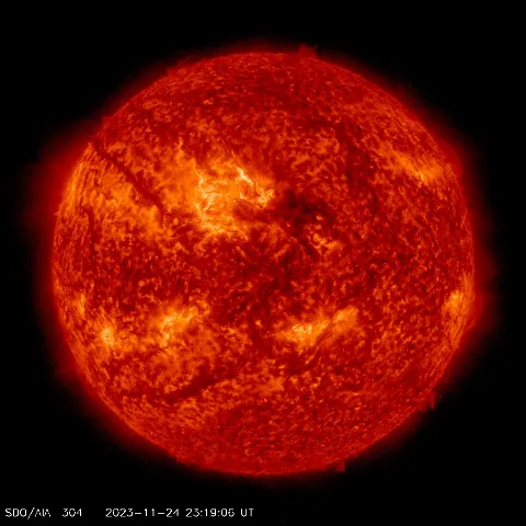 Image of Sun's transition region