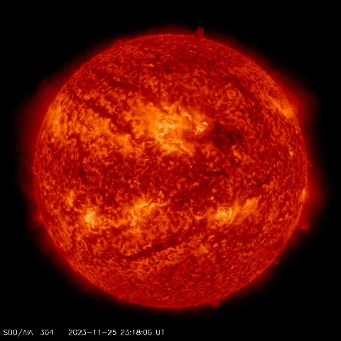 Image of Sun's transition region