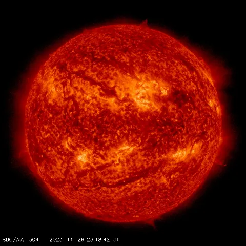 Image of Sun's transition region