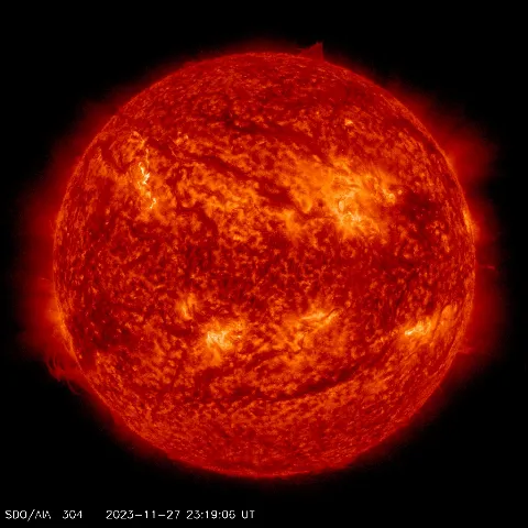 Image of Sun's transition region