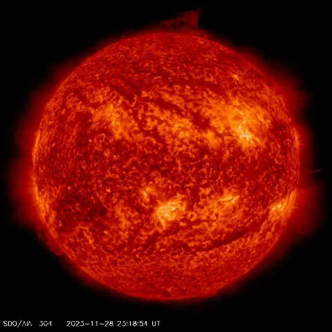 Image of Sun's transition region