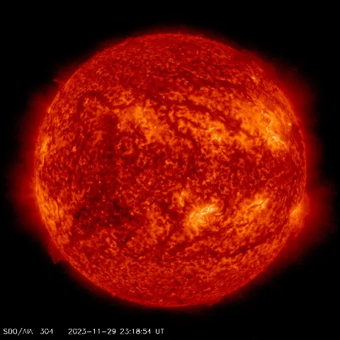 Image of Sun's transition region