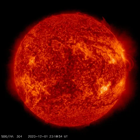 Image of Sun's transition region