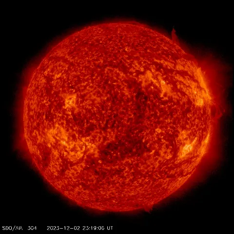 Image of Sun's transition region