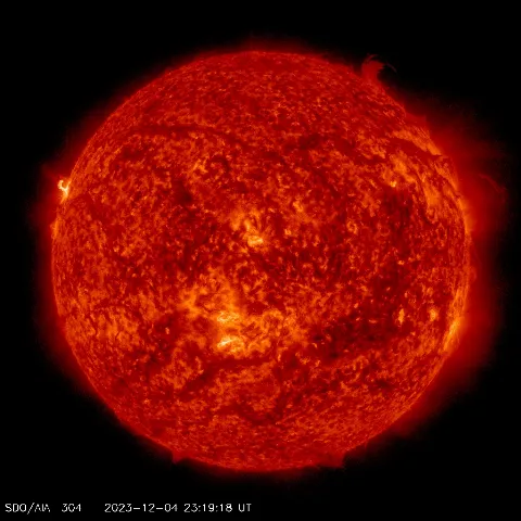 Image of Sun's transition region