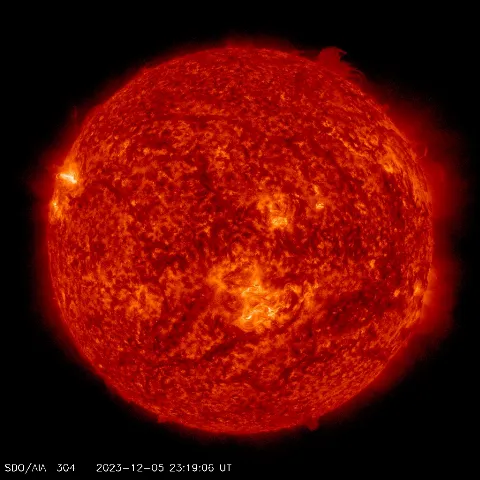 Image of Sun's transition region