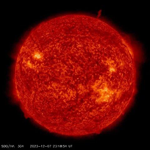 Image of Sun's transition region